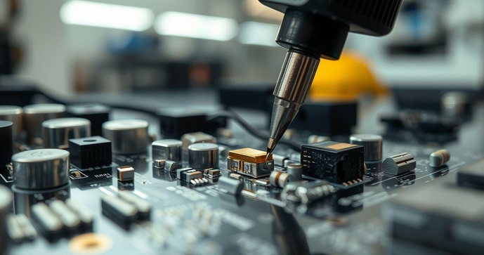 Descubra como a micro solda a laser revoluciona a reparação de eletrônicos