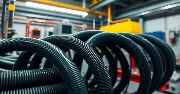 Mangueira pneumática: condução de ar com flexibilidade e resistência Mangueira pneumática: condução de ar com flexibilidade e resistência